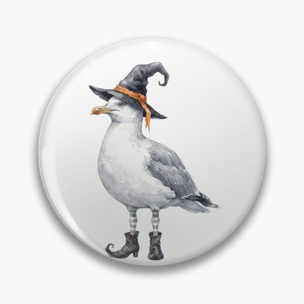 Item preview, Witchy Herring Gull designed and sold by Tiffany Roy.