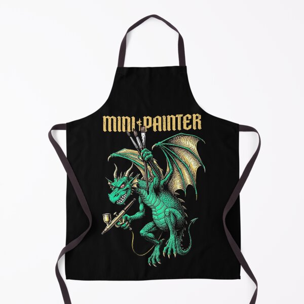 Artikelvorschau, Fantasy-Drachen-Miniaturenmaler-Nerd, Airbrush-Malerei, Rollenspiel entworfen und verkauft von GrandeDuc.