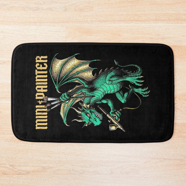 Item preview, Fantasy Dragon Mini Painter Geek Airbrush Painting RPG designed and sold by GrandeDuc.