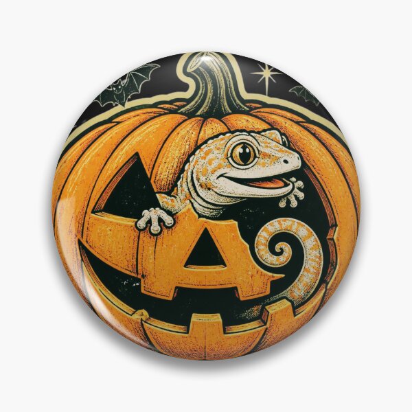 Item preview, The Pumpkin Gecko Whisperer from Halloween Spooky Season designed and sold by GlaSher.