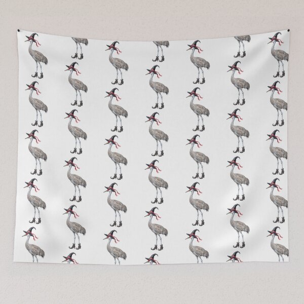 Item preview, Witchy Sandhill Crane designed and sold by Tiffany Roy.