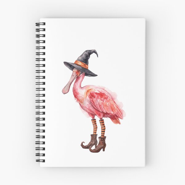 Item preview, Witchy Roseate Spoonbill designed and sold by Tiffany Roy.