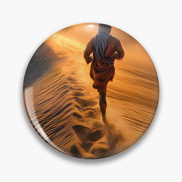 Item preview, Running Through Golden Desert Sands at Sunset designed and sold by Artessie.