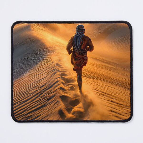 Item preview, Running Through Golden Desert Sands at Sunset designed and sold by Artessie.