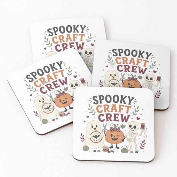 Item preview, Spooky Craft Crew Crafter Handmade Halloween designed and sold by KristenosNehk.