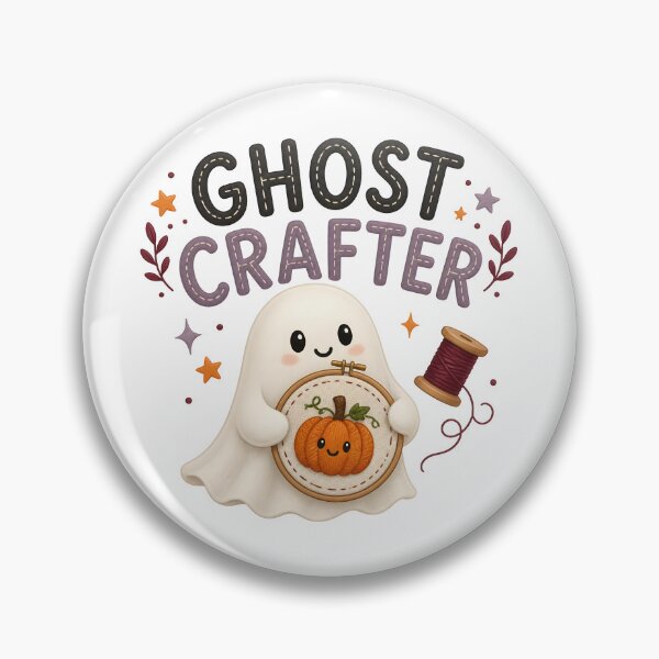 Item preview, Ghost Crafter Cute Spooky Handmade Halloween designed and sold by KristenosNehk.