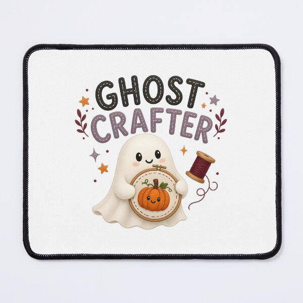 Item preview, Ghost Crafter Cute Spooky Handmade Halloween designed and sold by KristenosNehk.