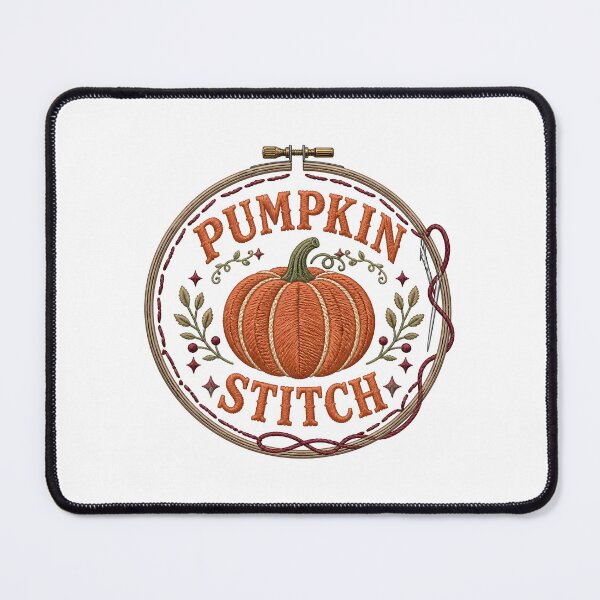 Item preview, Pumpkin Stitch Sewing Cross Stitch Autumn Halloween designed and sold by KristenosNehk.
