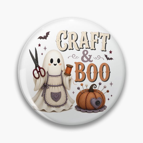 Item preview, Craft And Boo Spooky Crafter DIY Halloween designed and sold by KristenosNehk.