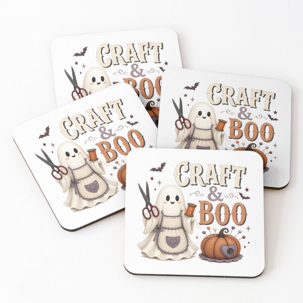 Item preview, Craft And Boo Spooky Crafter DIY Halloween designed and sold by KristenosNehk.