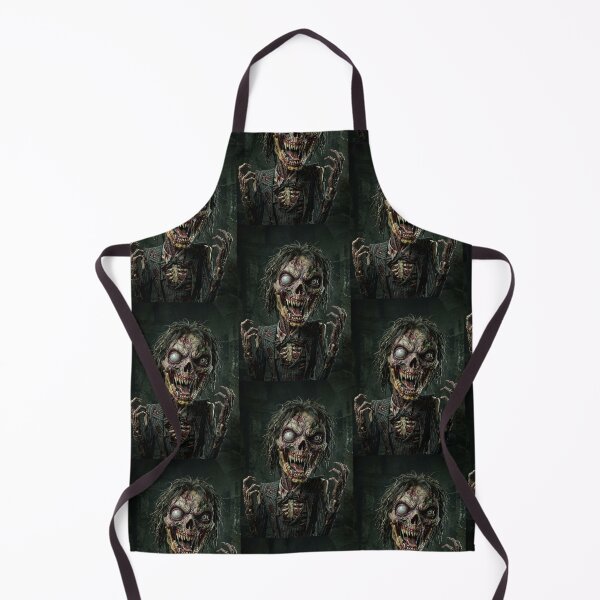 Item preview, Undead horrific zombie monster dark horror spooky haunted house painting art designed and sold by Vintage Designs +.