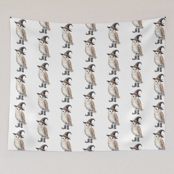 Item preview, Witchy Barn Owl designed and sold by Tiffany Roy.