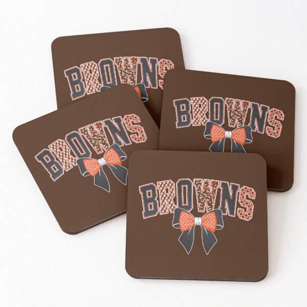 Item preview, Browns Floral Coquette Denim-effect Cleveland Football designed and sold by Floral Vintage.