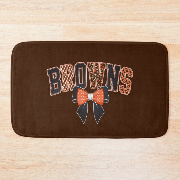 Item preview, Browns Floral Coquette Denim-effect Cleveland Football designed and sold by Floral Vintage.