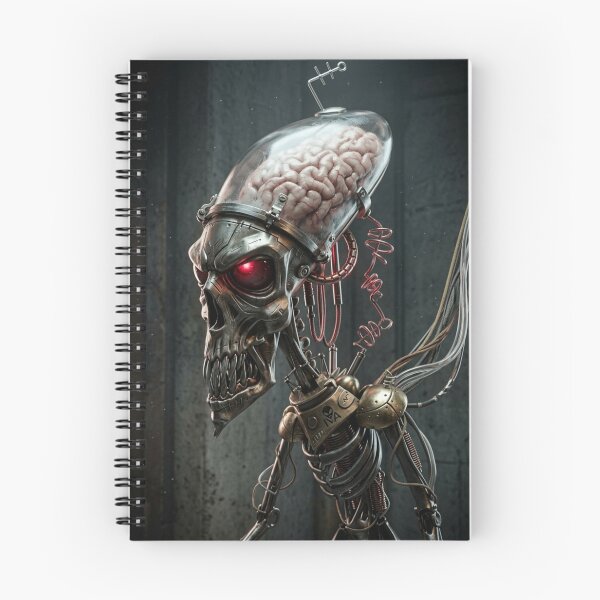 Item preview, Robotic Zombie with his brain in a jar designed and sold by Vintage Designs +.