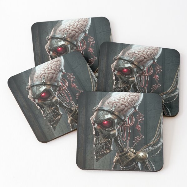Item preview, Robotic Zombie with his brain in a jar designed and sold by Vintage Designs +.