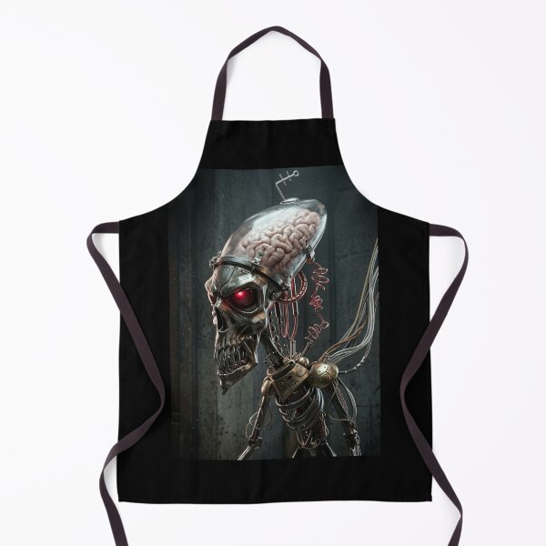 Item preview, Robotic Zombie with his brain in a jar designed and sold by Vintage Designs +.