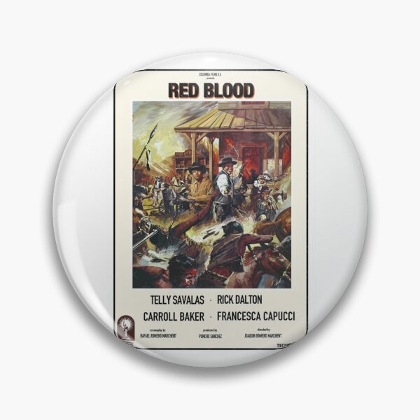 Item preview, Red Blood Print - Rick Dalton Fan Art  designed and sold by juetepeametve.