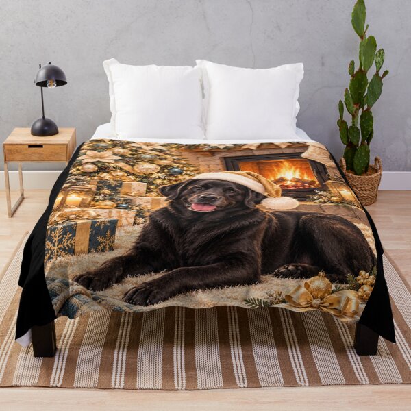 Item preview, Black Labrador Golden Christmas designed and sold by Britishdelights.