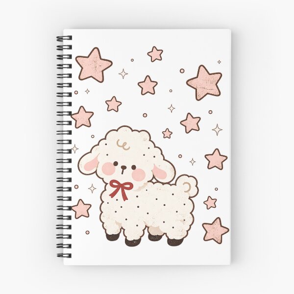 Item preview, Cute Lamb Stars Kawaii Sheep Nursery T-Shirt designed and sold by DesignArtist.ia.