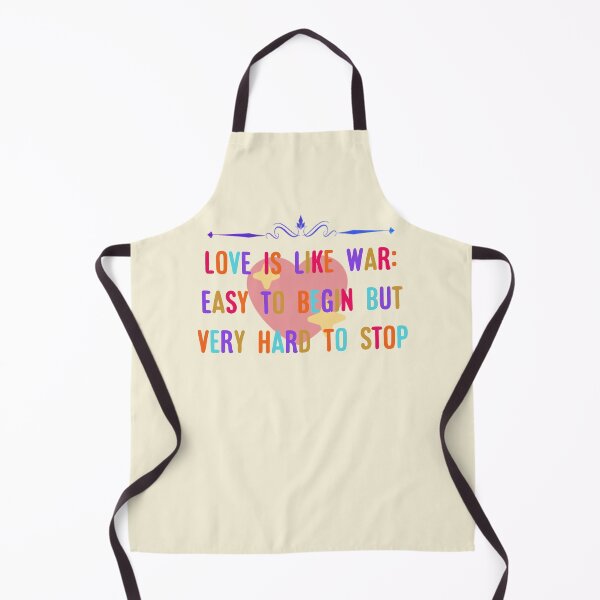 Item preview, Love is like war quote. colorful typography heart graphic designed and sold by QCena.