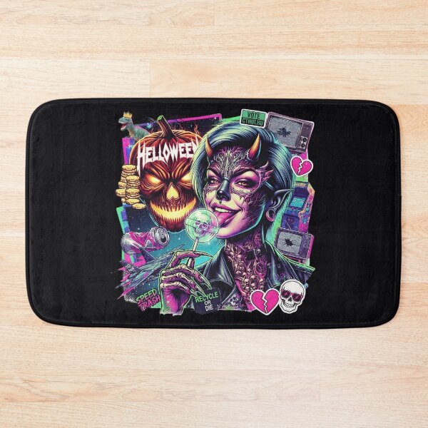 Item preview, Halloween Cyber Horns Skull Lollipop Television designed and sold by Voodoo Store Paranormal Collections.
