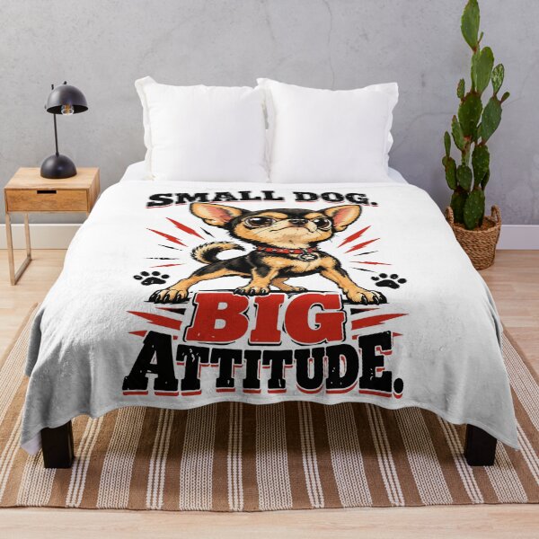 Item preview, SMALL DOG BIG ATTITUDE designed and sold by IconsStyles.