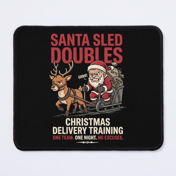 Item preview, Santa Sled Doubles Christmas Delivery Training designed and sold by SplashTastic.