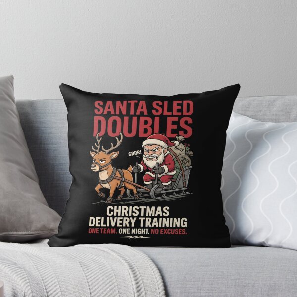 Item preview, Santa Sled Doubles Christmas Delivery Training designed and sold by SplashTastic.