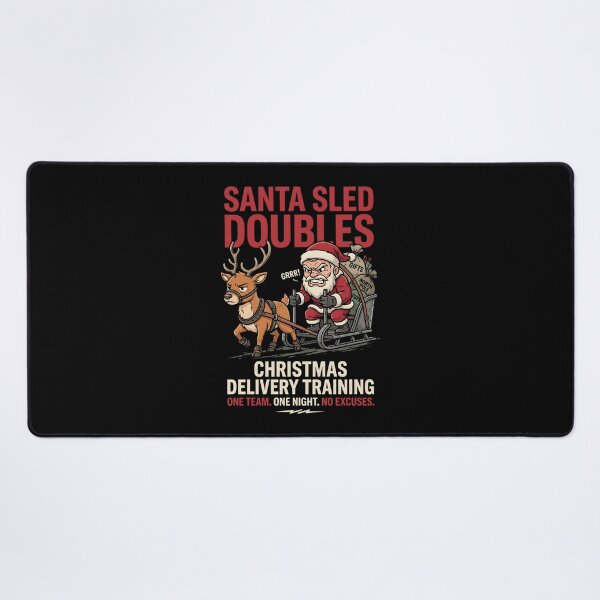 Item preview, Santa Sled Doubles Christmas Delivery Training designed and sold by SplashTastic.