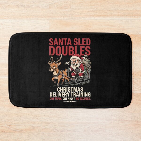 Item preview, Santa Sled Doubles Christmas Delivery Training designed and sold by SplashTastic.