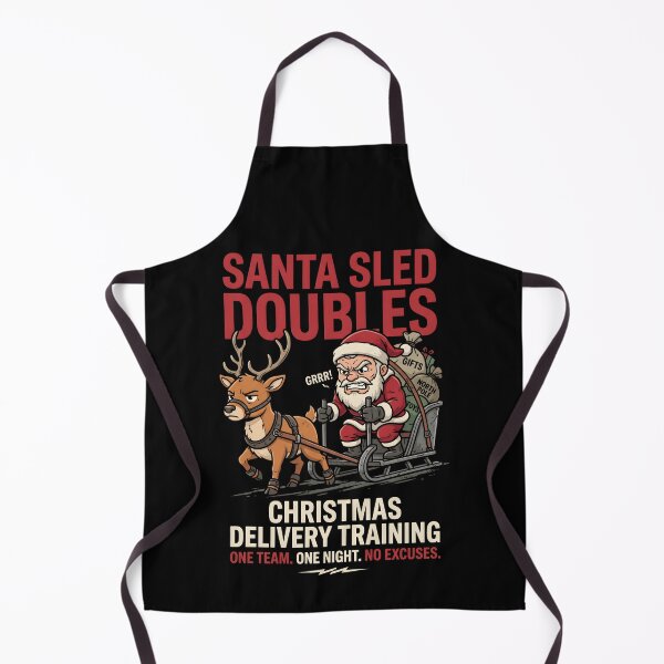 Item preview, Santa Sled Doubles Christmas Delivery Training designed and sold by SplashTastic.