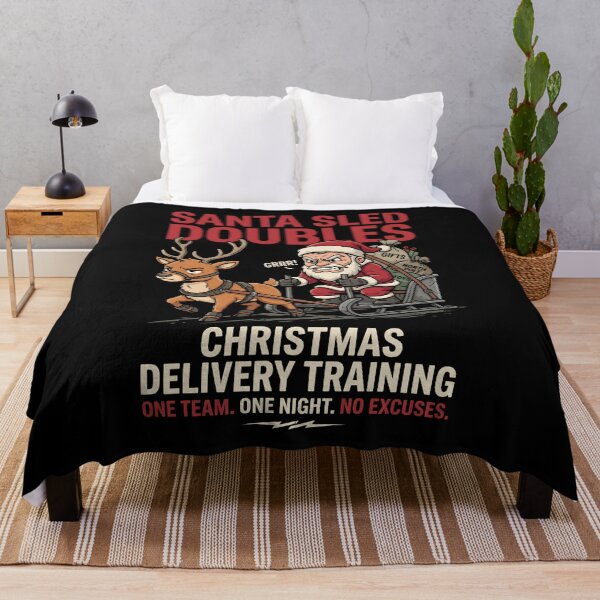 Item preview, Santa Sled Doubles Christmas Delivery Training designed and sold by SplashTastic.