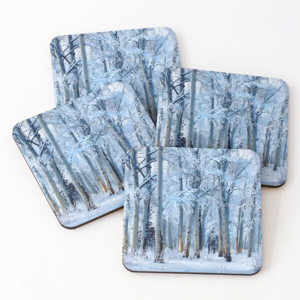 Item preview, Snowy Forest in Winter Wonderland Landscape Scene designed and sold by Artessie.