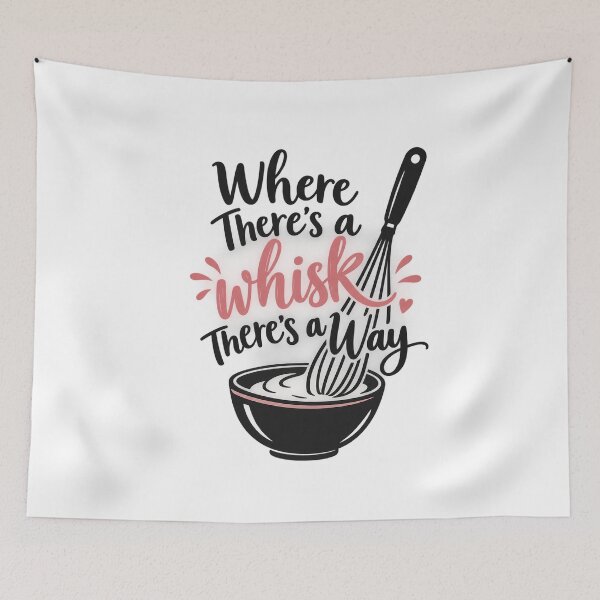 Item preview, Where There's a Whisk There's a Way Baking designed and sold by Verycutethings.