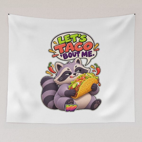 Item preview, Let’s Taco ’Bout Me designed and sold by eWproject.