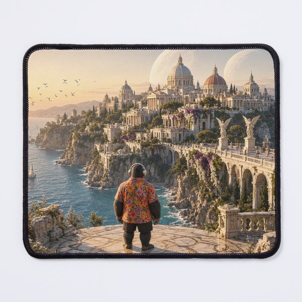 Item preview, Mediterranean Dream | DJ Seldon Marble City at Sunset designed and sold by KGOart.