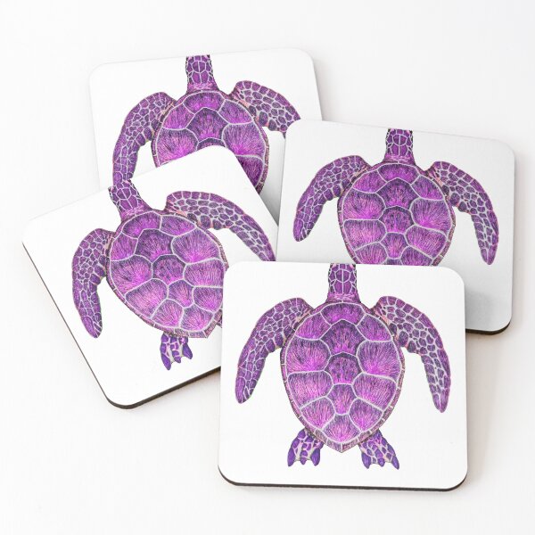 Item preview, Sea Turtle (purple) designed and sold by Nocmidl4.
