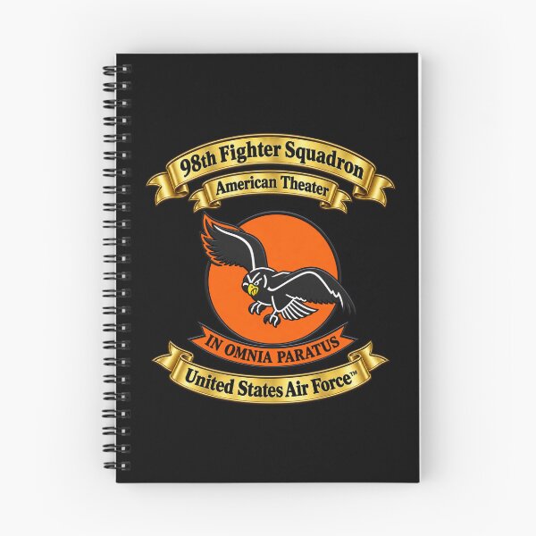 Item preview, 98.º Escuadrón de Caza-Interceptores - SSI - Teatro de Operaciones Americano - USAAF - 3D - Transparente designed and sold by Military Insignia Products.