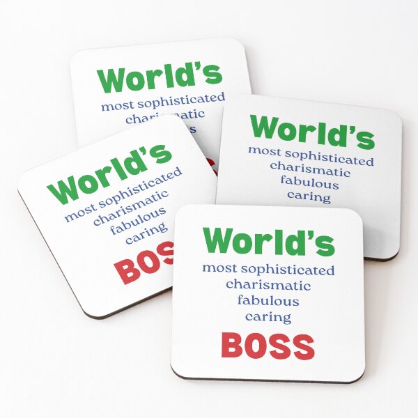 Item preview, World's Most Sophisticated Charismatic Fabulous Caring BOSS designed and sold by AndysTeeShop.