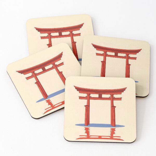 Item preview, Miyajima Torii Minimalist designed and sold by JacksoonLester.