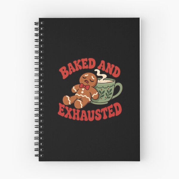 Item preview, Cozy Sleepy Gingerbread - Baked and Exhausted designed and sold by AMICO77.