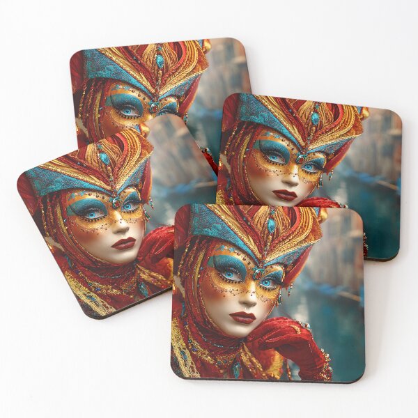 Item preview, Vibrant Masquerade in a Venetian Setting designed and sold by Artessie.
