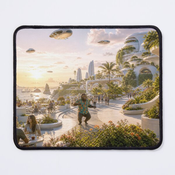 Item preview, Solarpunk Resort Groove designed and sold by KGOart.