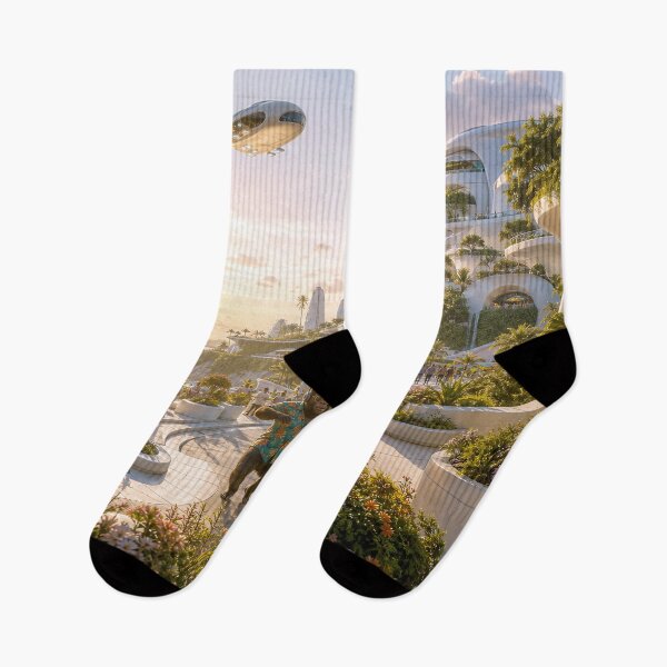 Item preview, Solarpunk Resort Groove designed and sold by KGOart.