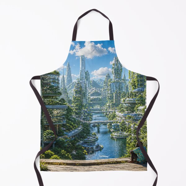 Item preview, Green Metropolis Overlook designed and sold by KGOart.