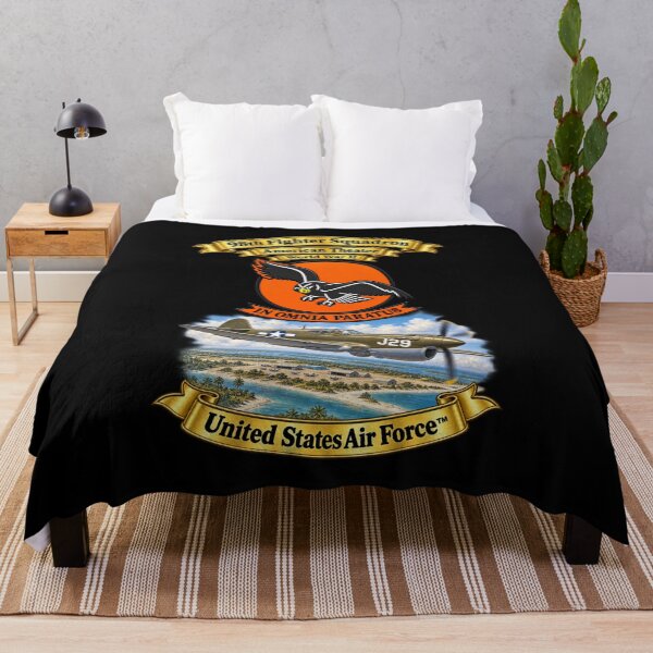 Item preview, 98th Fighter - Intceptor Squadron - SSI - American Theater - USAAF -w P40 Warhawk Scene - 3D - Transparent designed and sold by Military Insignia Products.