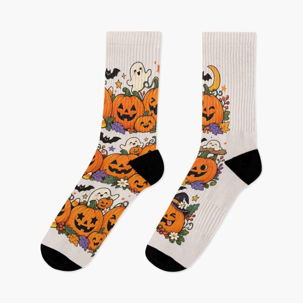 Item preview, Vintage Halloween Pumpkin, Retro 90s Halloween, Cute Spooky Autumn designed and sold by Quiajia.