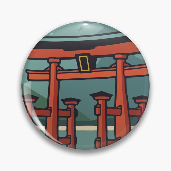 Item preview, Miyajima Vintage Travel Badge designed and sold by JacksoonLester.