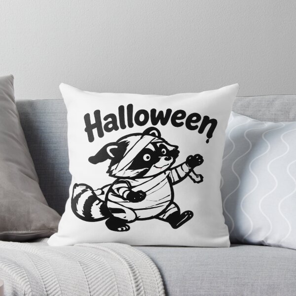 Item preview, Unbothered Raccoon Halloween meme designed and sold by ViolettaGlass.